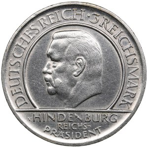 Germany, Weimar Republic 3 reichsmark 1929 D