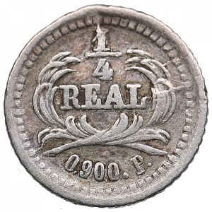 Guatemala 1/4 real 1876