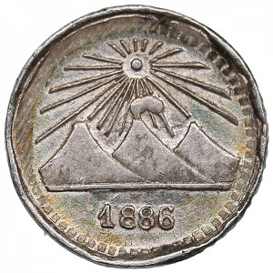 Guatemala 1/4 real 1886