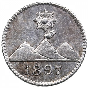 Guatemala 1/4 real 1897