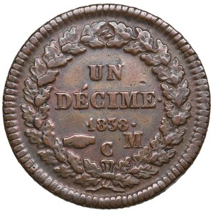 Monaco Decime 1838 M C