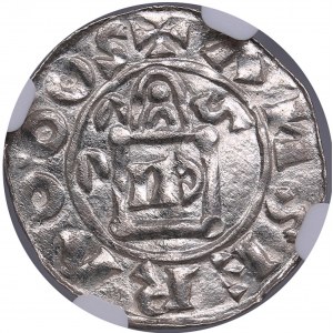 Netherlands, Friesland-Mere AR Denar - Godfrey II (997-1069) - NGC UNC DETAILS
