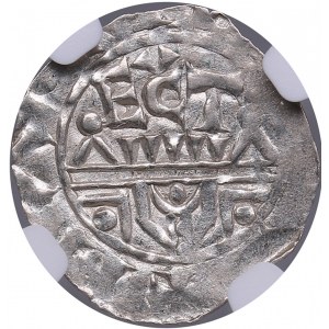 Netherlands, Utrecht AR Denar - Willem Van Pont (1054-1076) - NGC MS 62