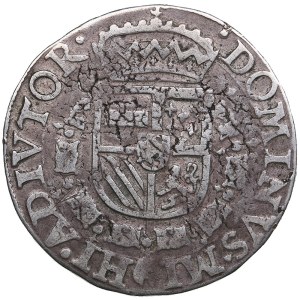 Spanish Netherlands, Antwerpen 1/2 Bourgondische Rijksdaalder 1570