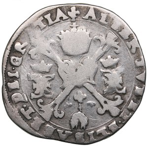 Netherlands, Tournai 1/4 Patagon - Albert & Isabella (1612-1621)