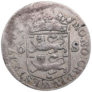 Netherlands, West Friesland 6 stuiver 1708