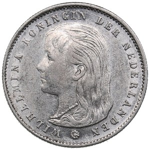 Netherlands 25 Cents 1897 - Wilhelmina I (1890-1948)