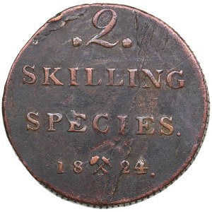 Norway 2 skilling 1824