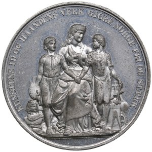 Norway medal Industry and Art Exhibition in Christiania 1883