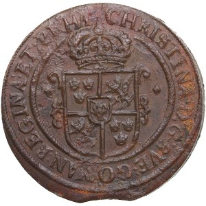 Sweden 1 öre 1645 - Kristina (1632-1654)