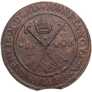 Sweden 1 öre 1645 - Kristina (1632-1654)