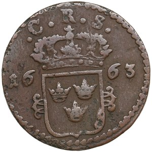 Sweden Ore 1663 - Karl XI (1660-1697)
