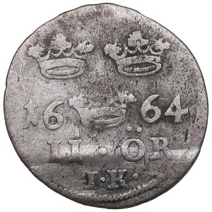 Sweden 2 öre 1664 - Karl XI (1660-1697)