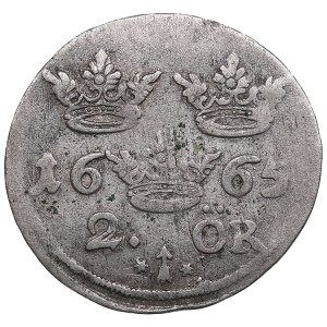 Sweden 2 öre 1665 - Karl XI (1660-1697)