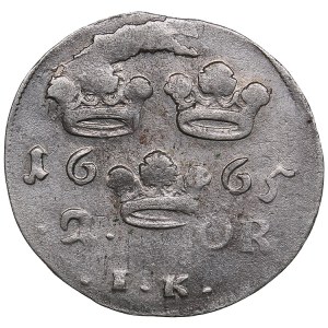 Sweden 2 öre 1665 - Karl XI (1660-1697)