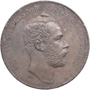 Sweden 4 Riksdaler Riksmynt 1862 - Karl XV (1859-1872)