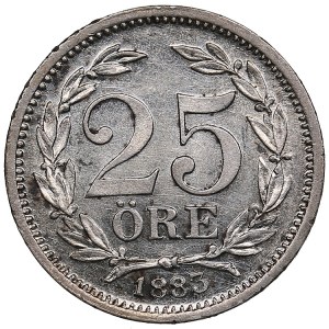 Sweden 25 öre 1883 - Oscar II (1872-1907)