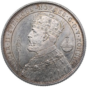 Sweden 2 Kronor 1897 - Oscar II (1872-1907)