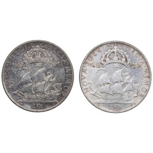 Sweden 2 Kronor 1938 G - Gustav V (1907-1950) (2)