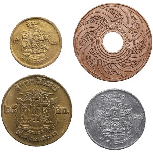 Small collection of Thailand coins (4)