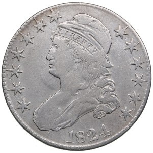 USA 50 cents - Half dollar 1824