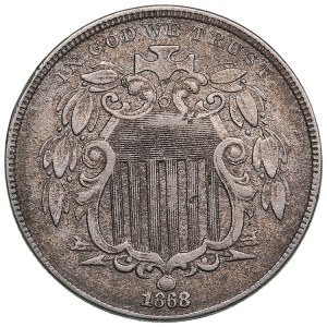 USA 5 cents 1868