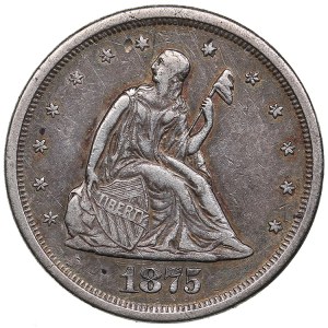 USA 20 cents 1875