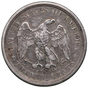 USA 20 cents 1875