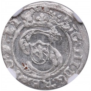 Riga, Poland solidus 1598 - Sigismund III (1587-1632) - NGC MS 64