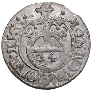 Riga, Sweden 1/24 thaler 1648 - Kristina (1632-1654)