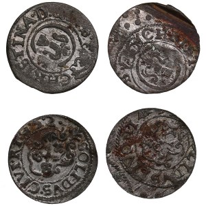 Riga, Sweden Solidus 1650, 1652, 1653 - Kristina (1632-1654) (4)