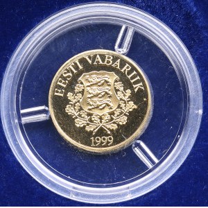 Estonia 15,65 krooni 1999 - Bank of Estonia 80th Anniversary