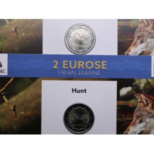 Estonia 2 euro 2021 - Commemorative coin The Wolf (2)