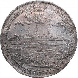 Latvia, Sweden Medal - Gustav II Adolf (1594-1632) - The 20th Anniversary of the conquest of Riga in 1621