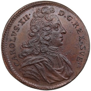 Latvia, Sweden medal Swedish victory over the combined Saxon-Polish and Russian armies near Riga on July 9, 1701.