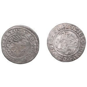 Poland-Lithuania 1/2 grosz - Sigismund I (1506-1548) (2)