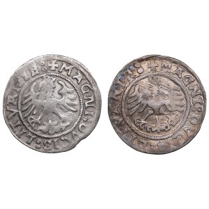 Poland-Lithuania 1/2 grosz 15??, 1521 - Sigismund I (1506-1548) (2)