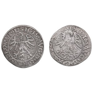 Poland-Lithuania 1/2 grosz 1564 - Sigismund II Augustus (1545-1572) (2)