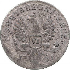 Russia, Prussia 6 groschen 1761