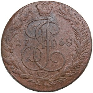 Russia 5 kopecks 1768 EM