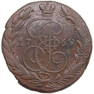 Russia 5 kopecks 1769 EM
