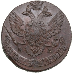 Russia 5 kopecks 1790 EM