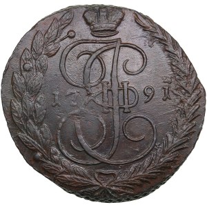 Russia 5 kopecks 1791 EM