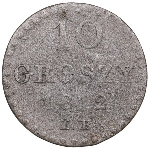 Russia, Poland 10 Grosz 1812 IB