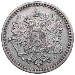 Russia, Finland 50 pennia 1866 S