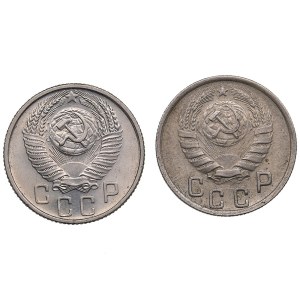 Russia, USSR 15 kopecks 1944, 1956 (2)