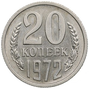 Russia, USSR 20 kopecks 1972