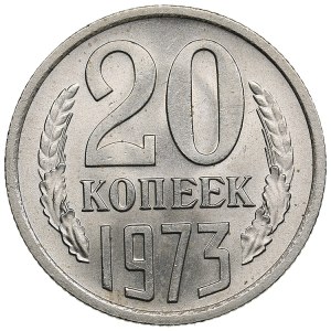 Russia, USSR 20 kopecks 1973