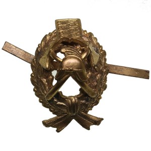 Estonia Firefighting hat badge before 1940