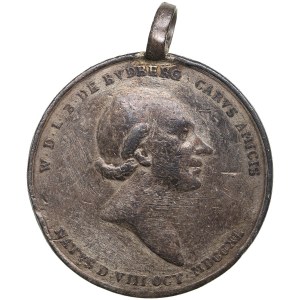 Latvia AR Memorial Medal - Death of Waldemar Dietrich, Baron von Budberg 1784